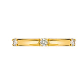 Sethi Couture Stackable Luna White Diamond Ring