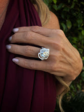 Mariposa Earth 6.52 F/VS2 Lab Diamond Rozel Ring with 1.15 Halo