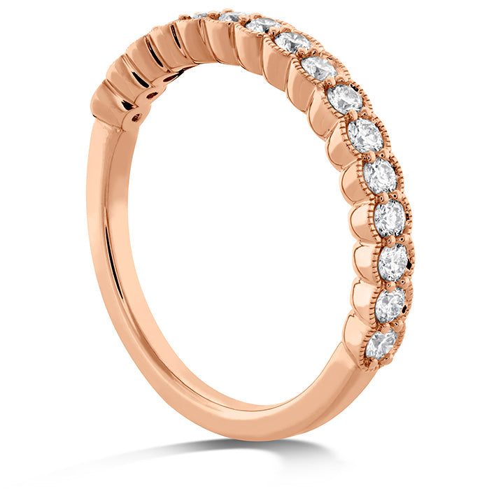 Isabelle Milgrain Diamond Band