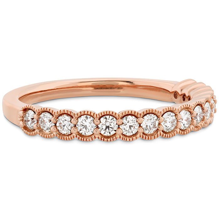 Isabelle Milgrain Diamond Band