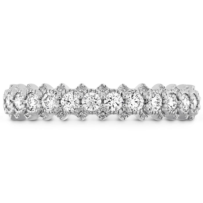 Liliana Bezel Milgrain Diamond Band