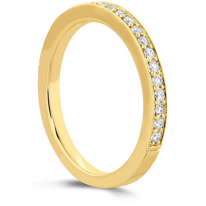 Liliana Milgrain Diamond Band