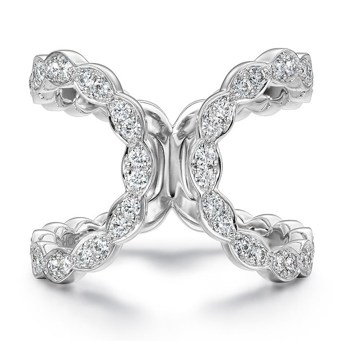 Lorelei Floral Open Ring