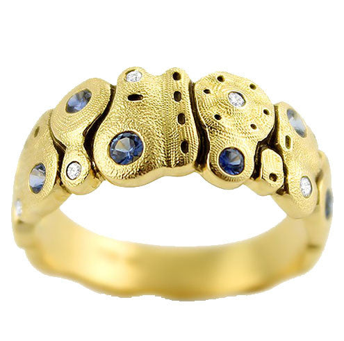 Alex Sepkus Amy's Flowers Dome Ring