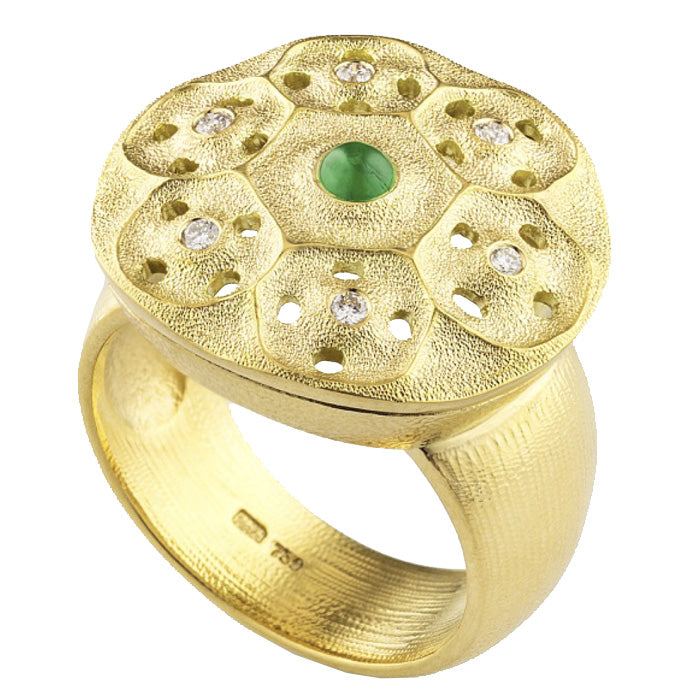 Alex Sepkus Rose Window Ring