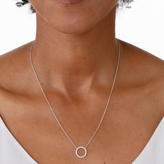 Signature Circle Pendant - Medium