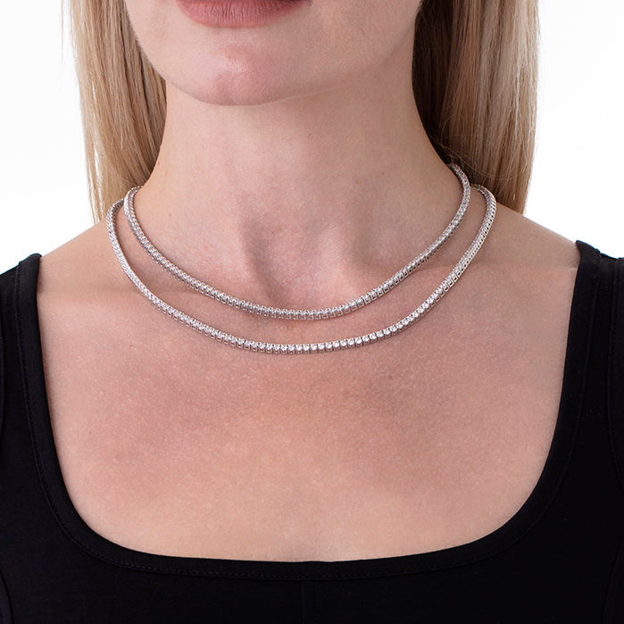 Signature Opera Length Line Necklace