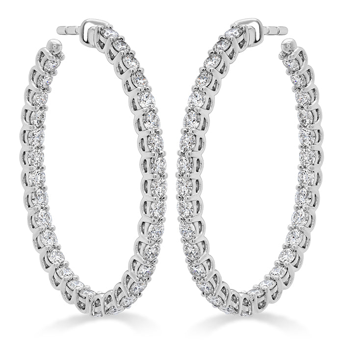 Signature Oval Hoop - Large