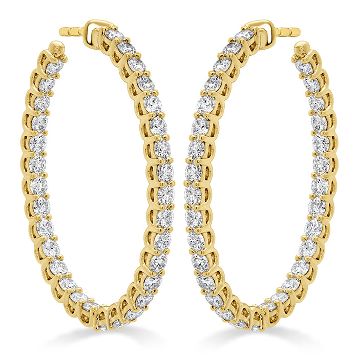 Signature Oval Hoop - Large
