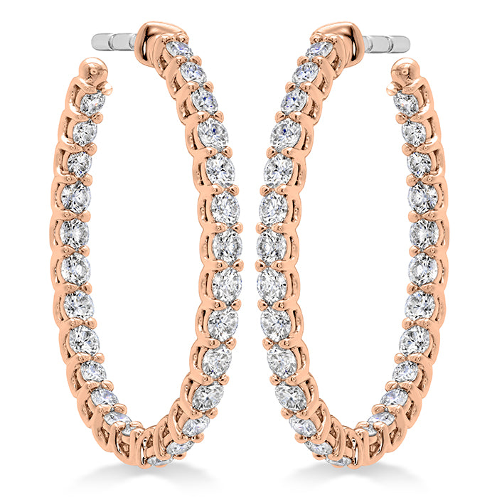 Signature Oval Hoop - Medium