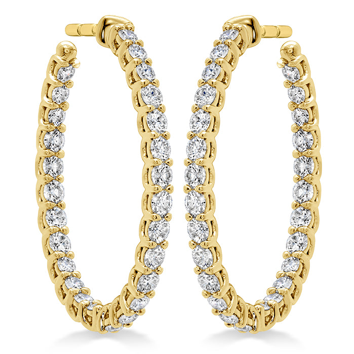 Signature Oval Hoop - Medium