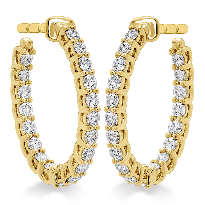 Signature Oval Hoop - Small