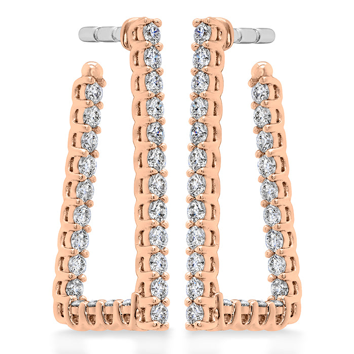 Signature Open Triangle Hoop - Small