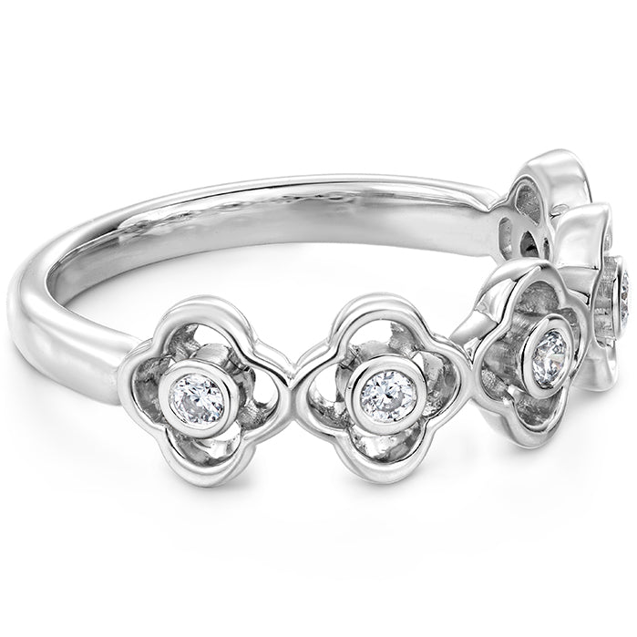 Signature Petal Bezel Band