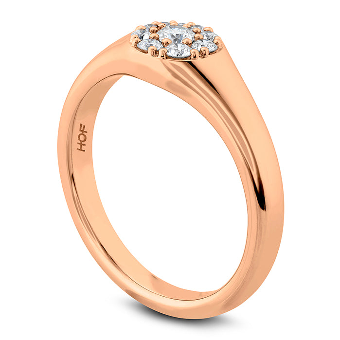 Tessa Circle Signet Ring