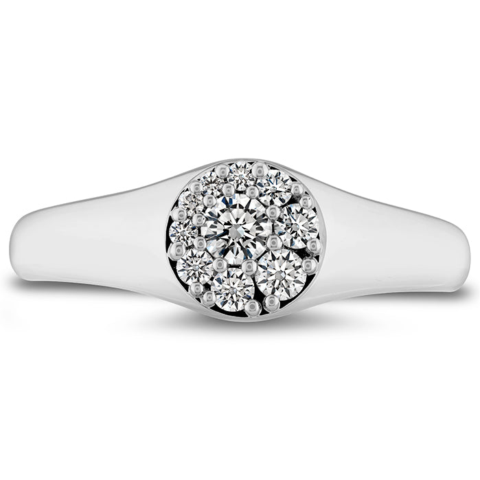 Tessa Circle Signet Ring