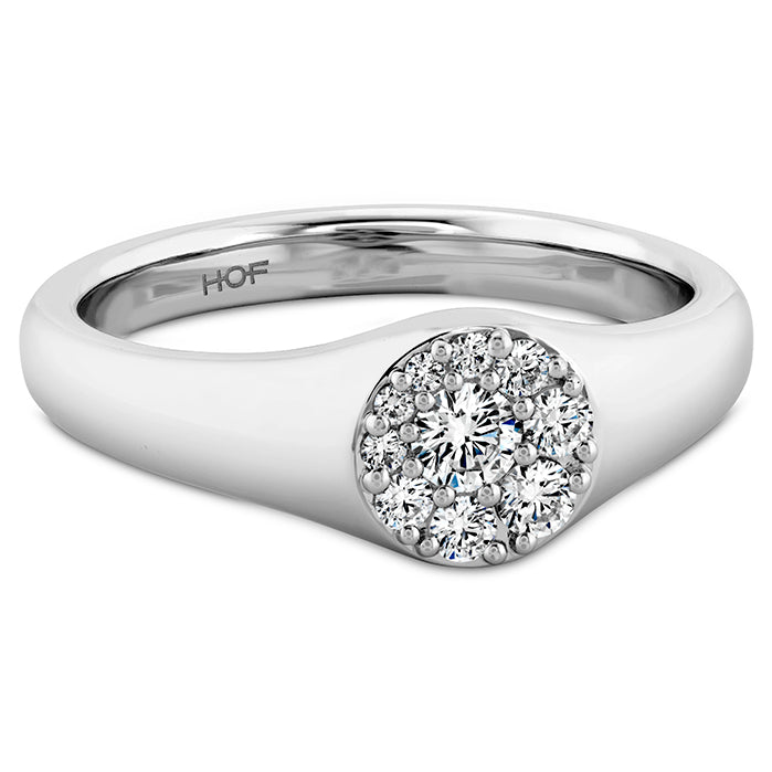 Tessa Circle Signet Ring