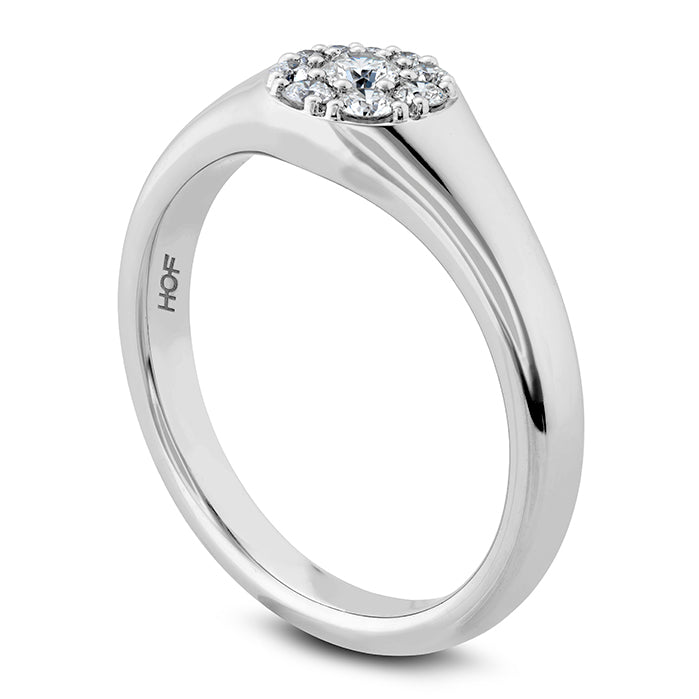 Tessa Circle Signet Ring