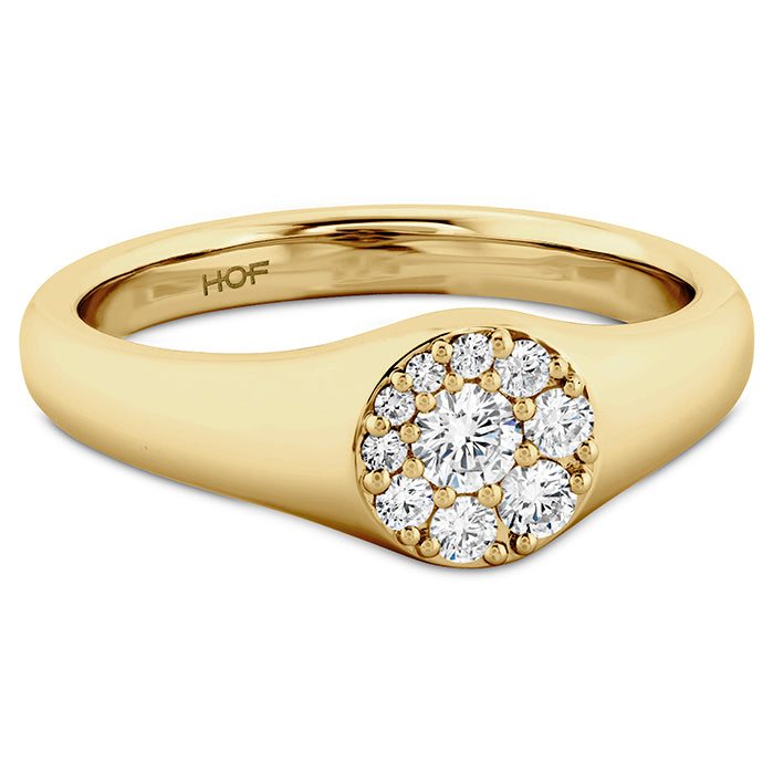 Tessa Circle Signet Ring
