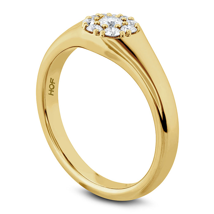 Tessa Circle Signet Ring