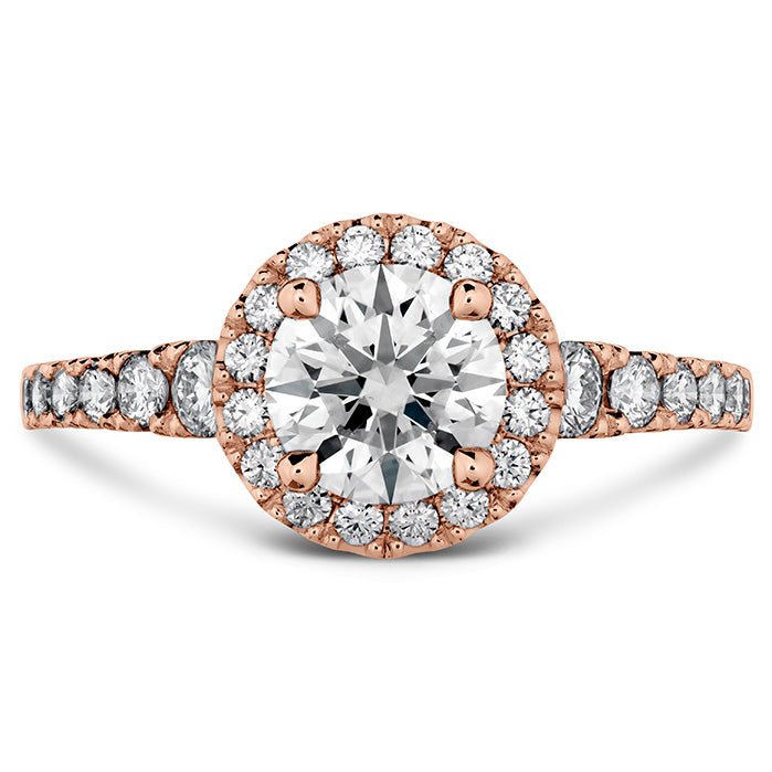Transcend Premier HOF Halo Engagement Ring