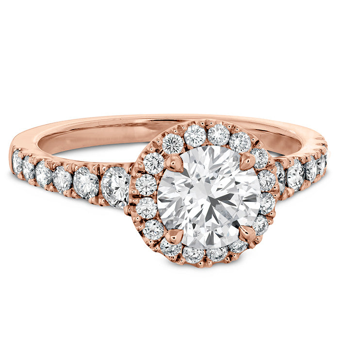 Transcend Premier HOF Halo Engagement Ring