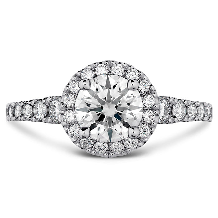 Transcend Premier HOF Halo Engagement Ring