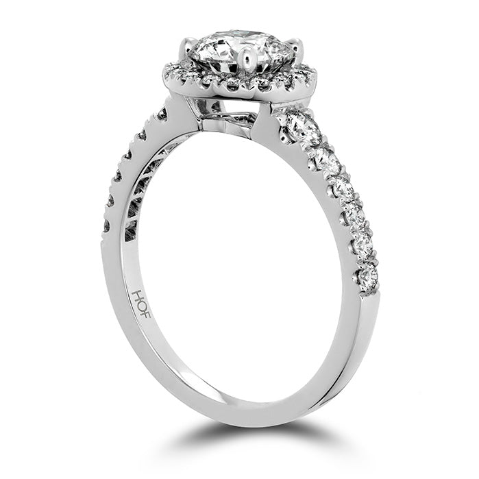 Transcend Premier HOF Halo Engagement Ring