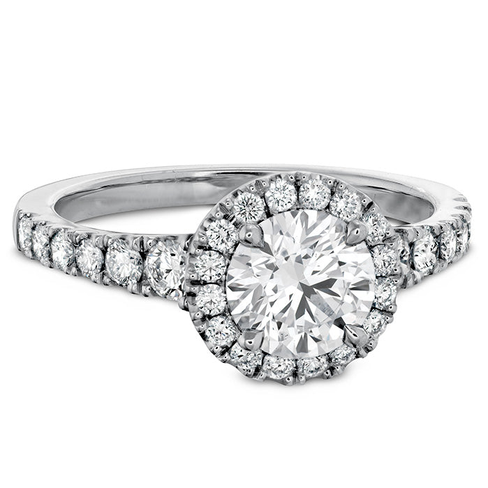 Transcend Premier HOF Halo Engagement Ring