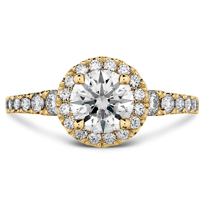 Transcend Premier HOF Halo Engagement Ring