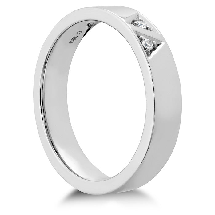 Triplicity Triangle Double Diam Band 4mm