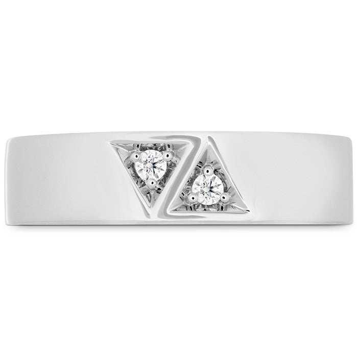 Triplicity Triangle Double Diam Band 6mm