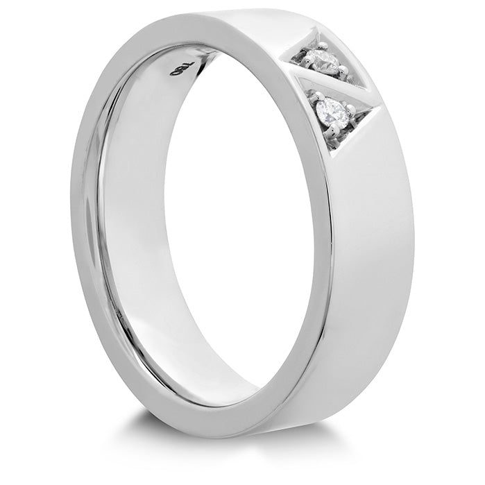 Triplicity Triangle Double Diam Band 6mm