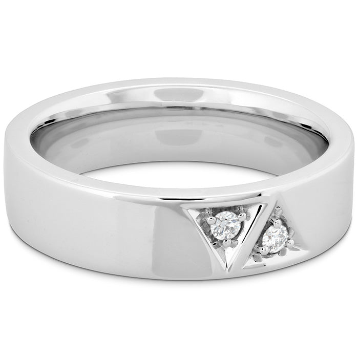 Triplicity Triangle Double Diam Band 6mm