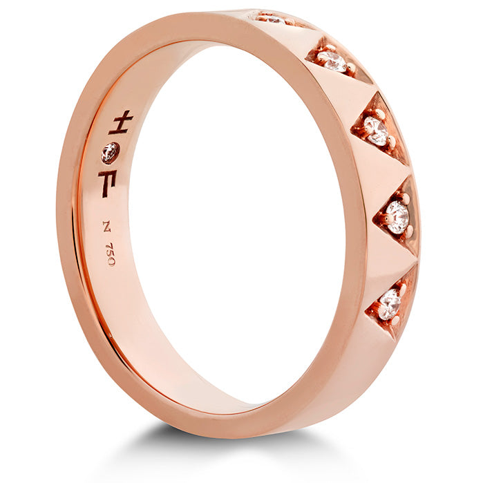 Triplicity Triangle Multi Diam Band 4mm