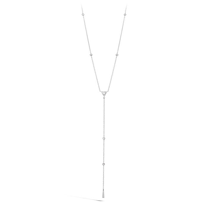 Triplicity Triangle Lariat Necklace