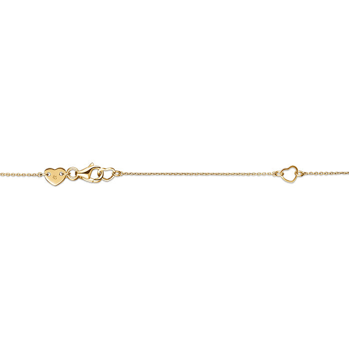 Ellipse Diamond Pendant