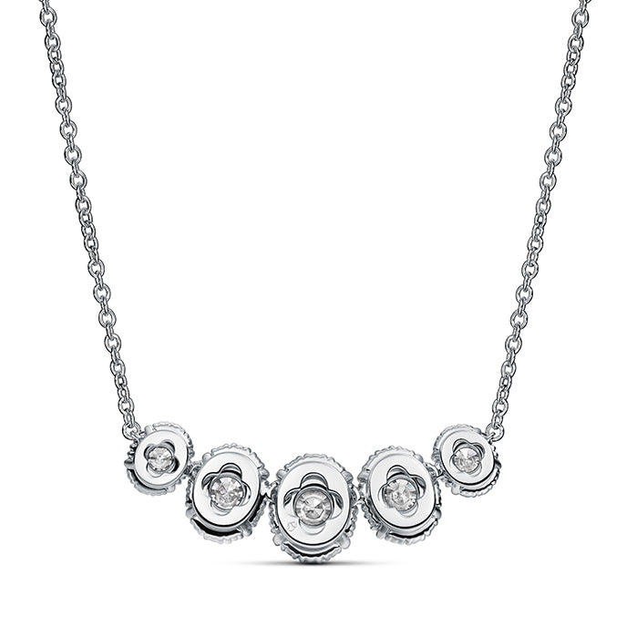 Ellipse Diamond Necklace