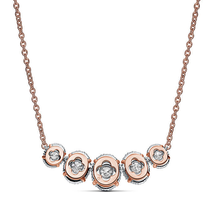 Ellipse Diamond Necklace