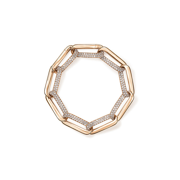 INSIDE OUT Diamond Link Bracelet