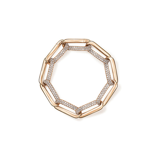 INSIDE OUT Diamond Link Bracelet