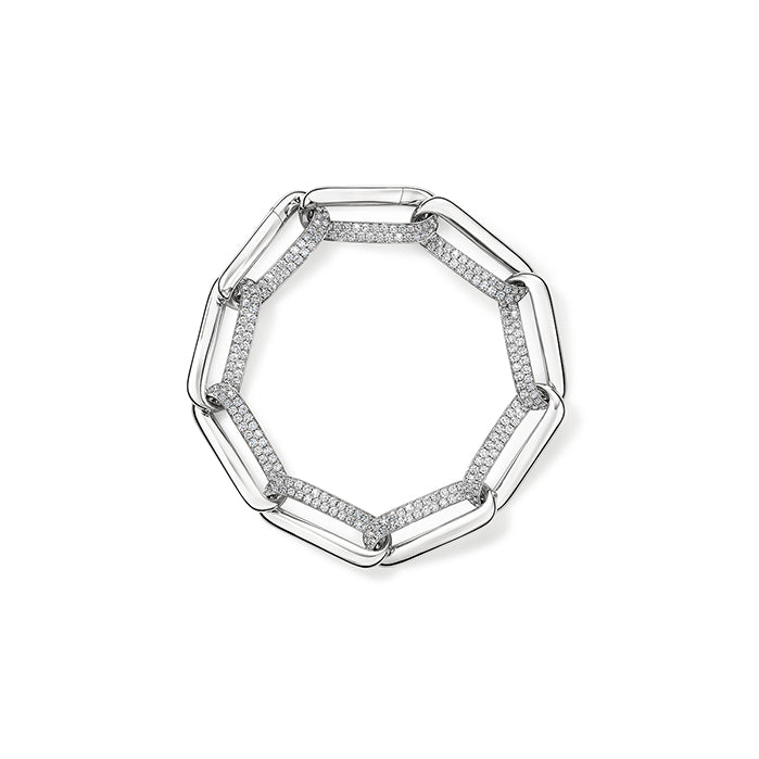 INSIDE OUT Diamond Link Bracelet