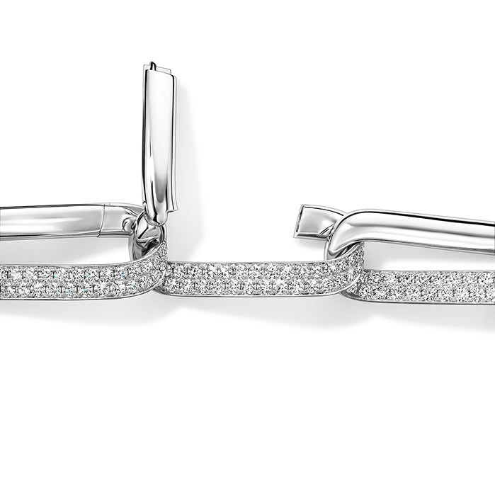 INSIDE OUT Diamond Link Bracelet