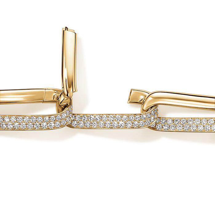 INSIDE OUT Diamond Link Bracelet