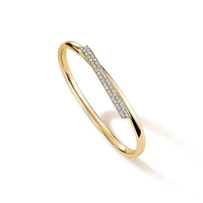 INSIDE OUT Diamond Flip Bangle