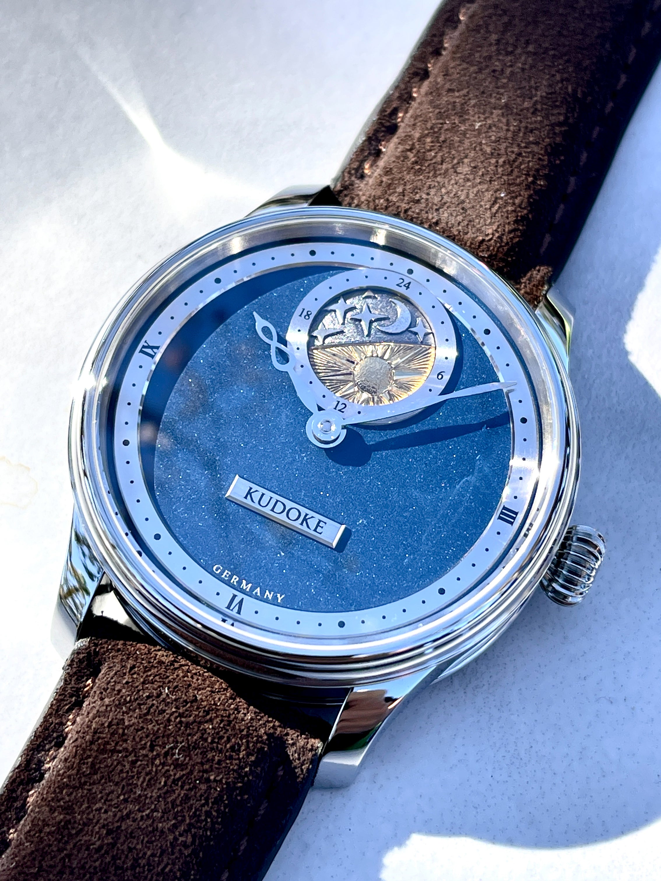 Stainless Steel "Kudoke 2" Blue Dial Serial 323 Passion Fine Jewelry, Inc.