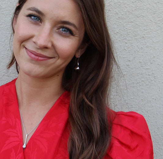 Mariposa H20 Diamond Pear Shape Pendant Necklace