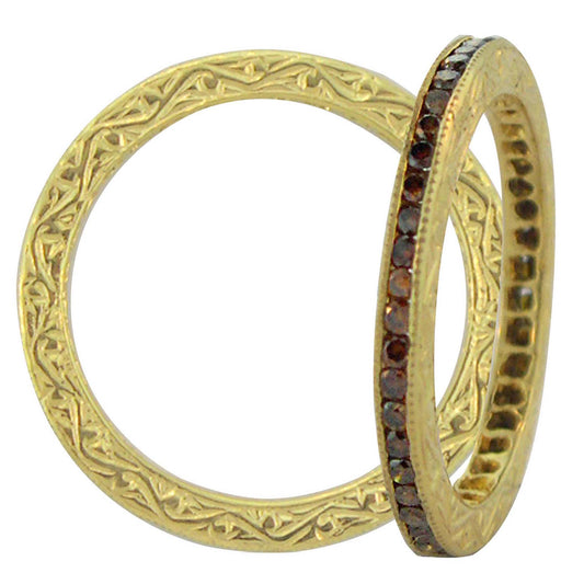 Mariposa Stackable Simple Elegance Channel Set Ring