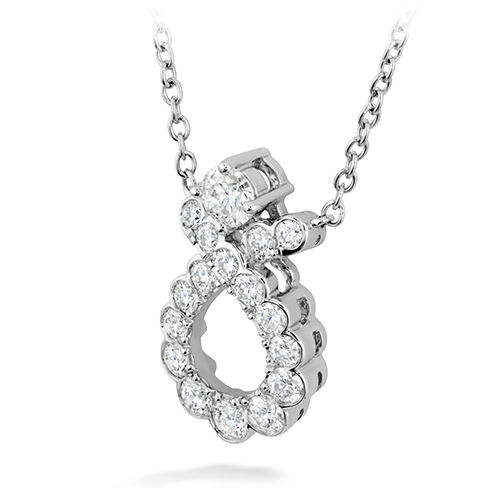 Hearts On Fire Aerial Regal Scroll Diamond Pendant Necklace