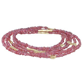 Alex Sepkus Raspberry Beaded Necklace - BN-37